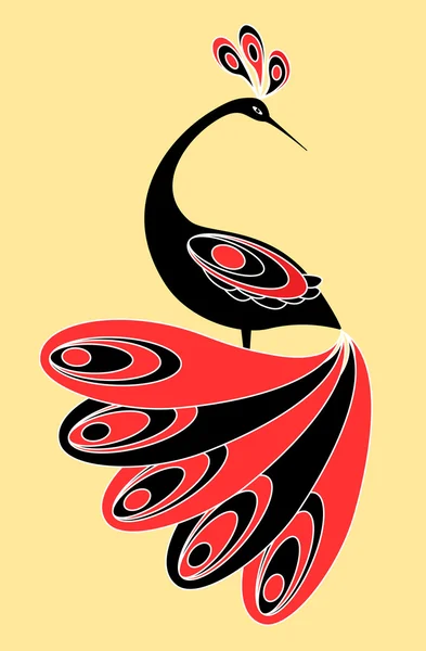 魔法の鳥 — ストックベクタ