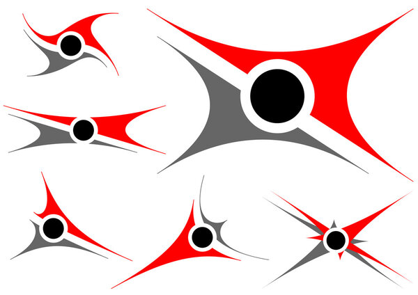 Graphical elements set.