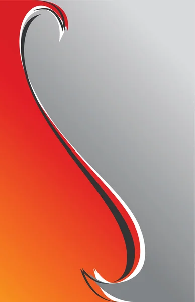 Fond vertical rouge-gris . — Image vectorielle