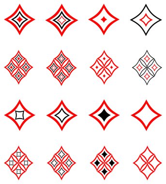 Decorative design elements. clipart