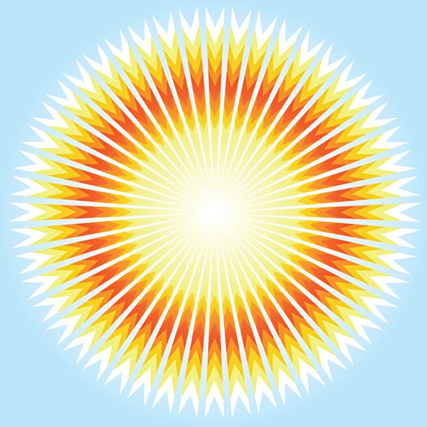 Soleil. — Image vectorielle
