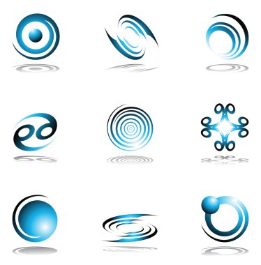 Design elements set. clipart