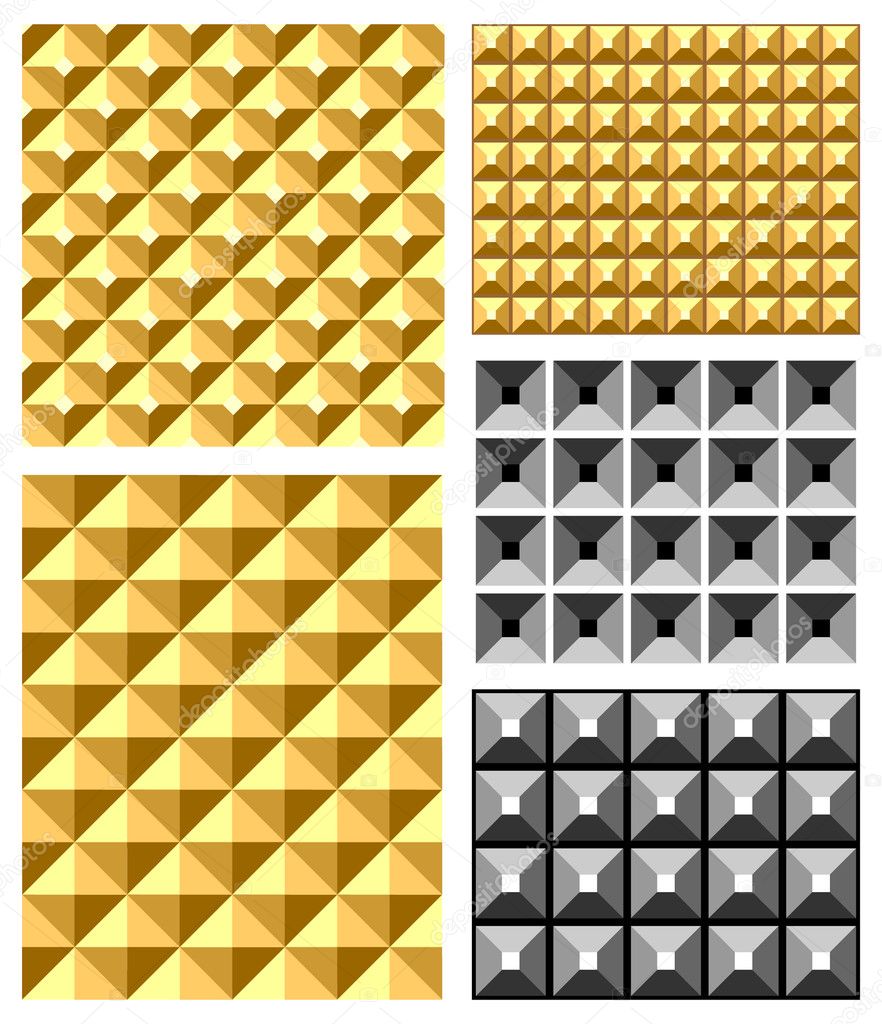 Seamless relief patterns.