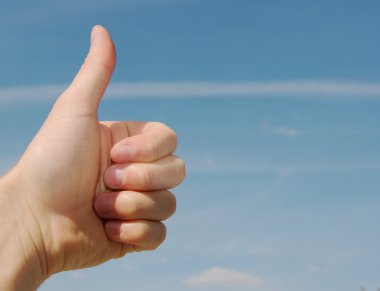 Thumbs up clipart