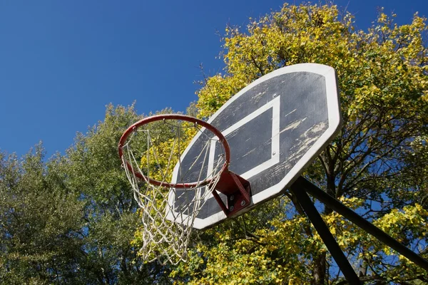 Dunk de basquete — Fotografia de Stock