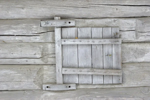 stock image Window of old house