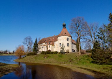 Castle of 1301. in Latvia clipart