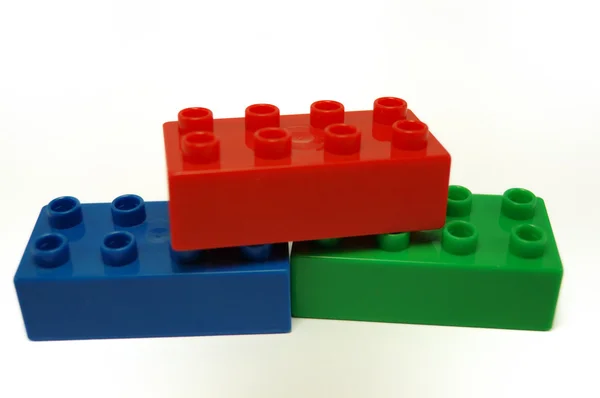 Giocattolo costruire blocchi — Foto Stock