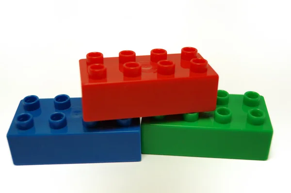 Stock image Toy build blocks