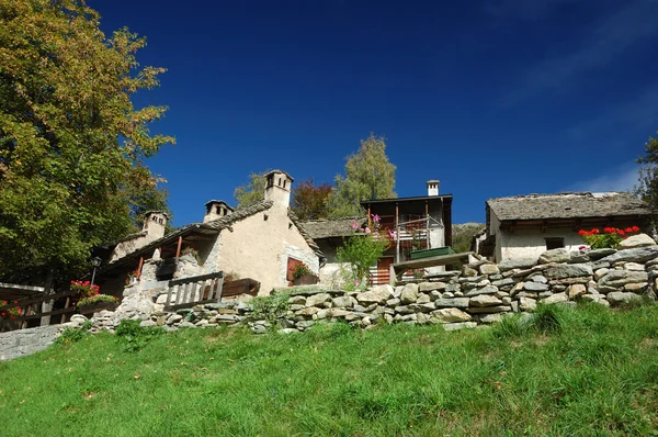 Альпійські села — стокове фото