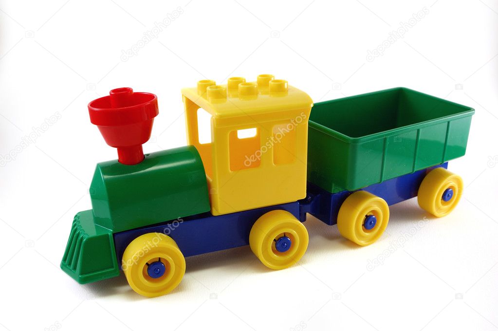 Plastic Toy train — Stock Photo © aletermi #1777275