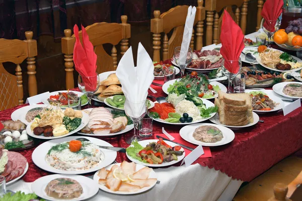 Russian feast Stock Photo