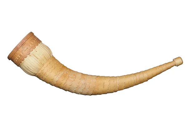 Small horn from a birch bark — Stock Photo, Image