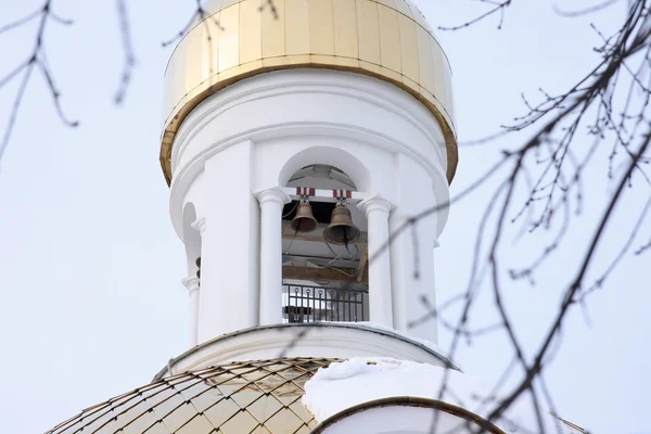 stock image Small bells on a belfry