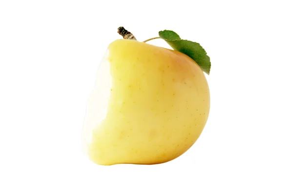 Isırıldı elma off — Stok fotoğraf