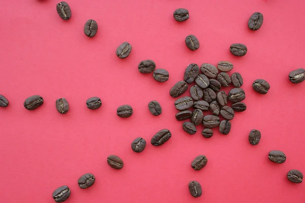 Background: the sun of coffee beans — Stock Photo, Image