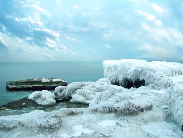 凍結の海 — ストック写真