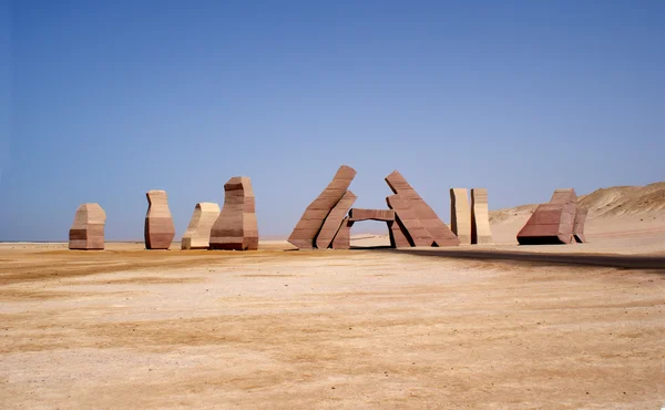 stock image Gate in desert