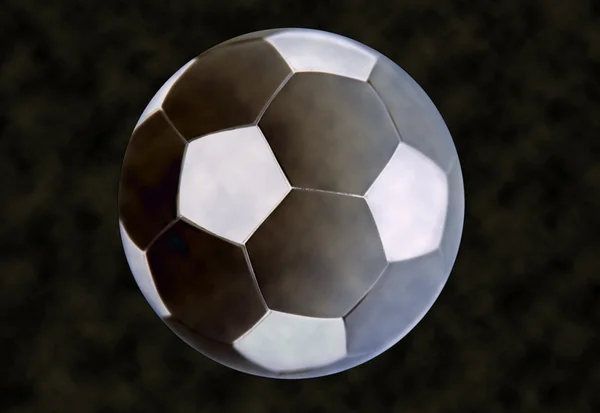 Plastic soccer ball. — Stock Photo, Image