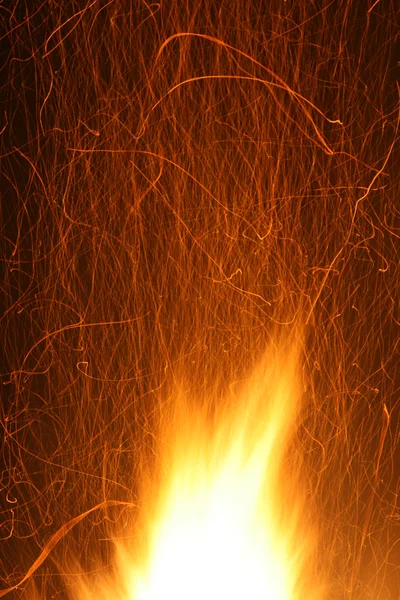 비행 불꽃 — 스톡 사진
