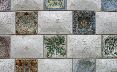 Mozaik park guell, barcelona