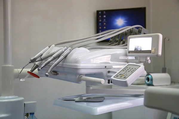 Оборудование стоматологии — стоковое фото