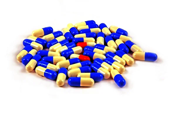 Leki w kapsułkach — Zdjęcie stockowe