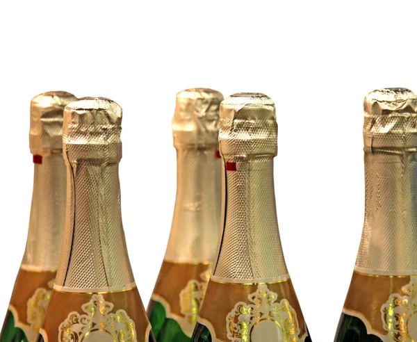 Lahve s champagne — Stock fotografie