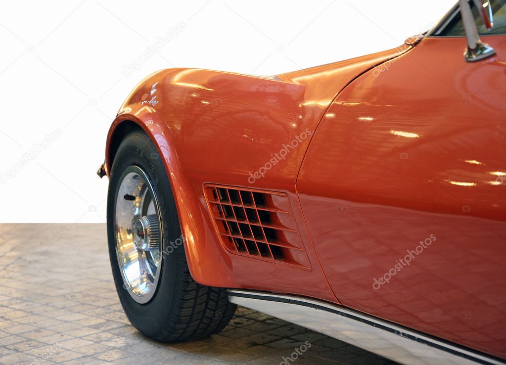 Side of a Famous Sports Car