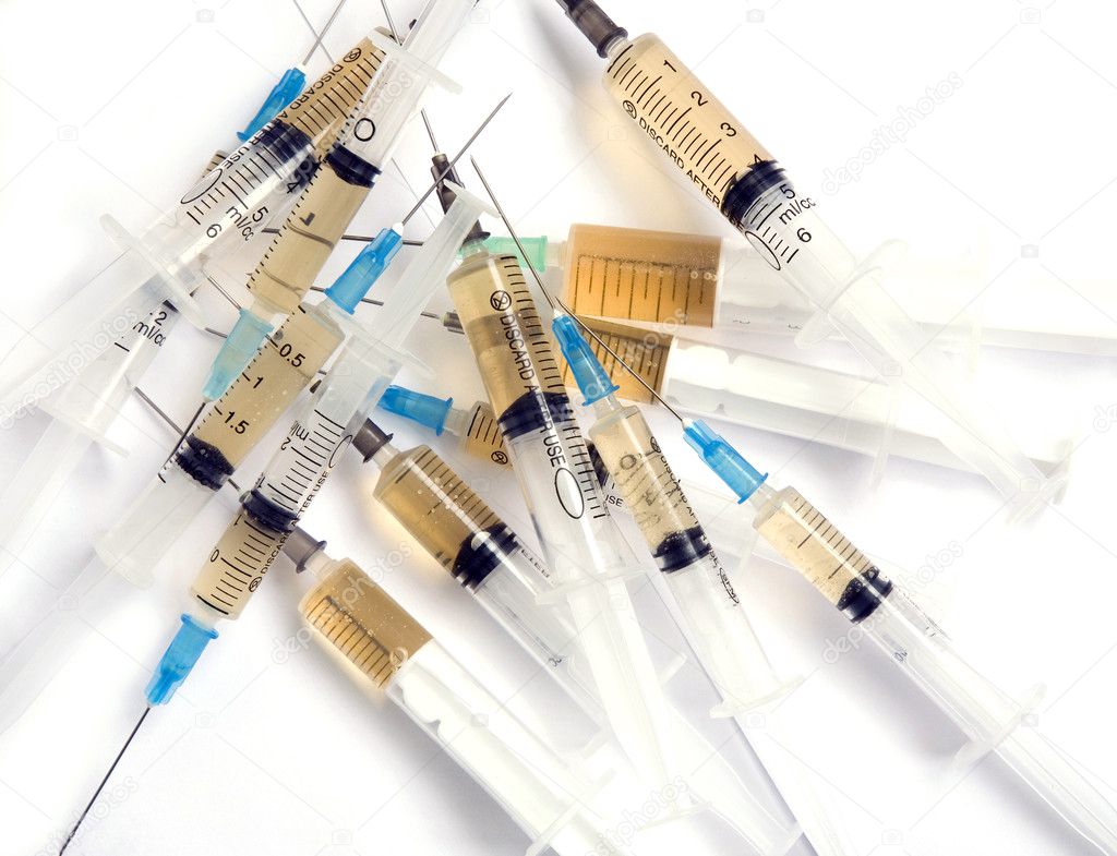 Medical syringes — Stock Photo © spopov 1396109