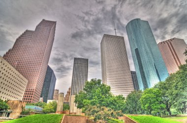 Houston manzarası Hdr