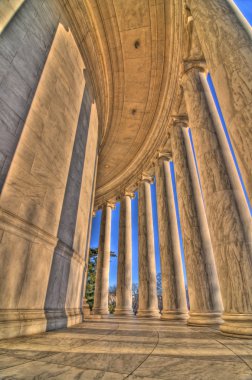 Jefferson Memorial HDR clipart