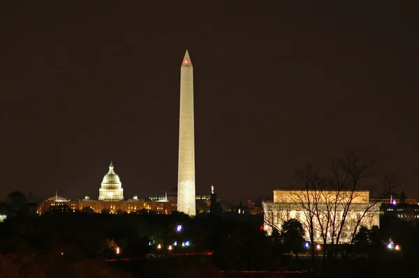 Skyline von Washington D.C. — Stockfoto