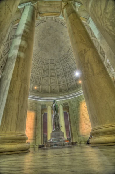 Jefferson Memorial Hdr — Fotografia de Stock