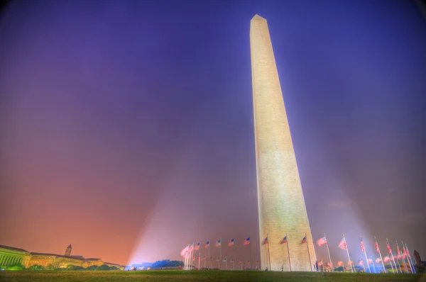 Monumento a Washington HDR — Fotografia de Stock