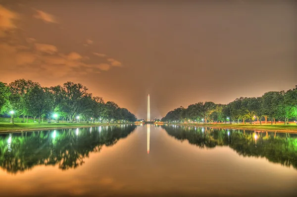 Вашингтонский памятник HDR — стоковое фото