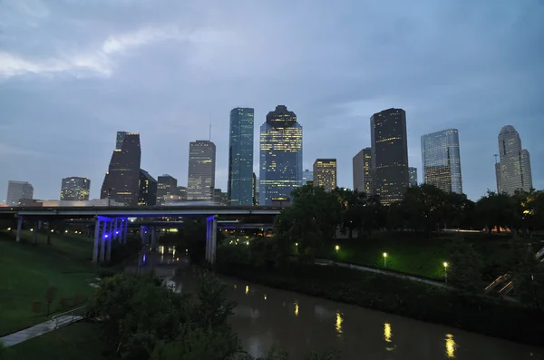 Houston Skyline — Stockfoto