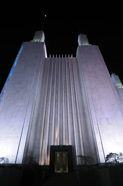 Mormonský chrám — Stock fotografie