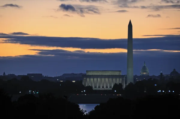 Washington DC Skyline — Foto de Stock