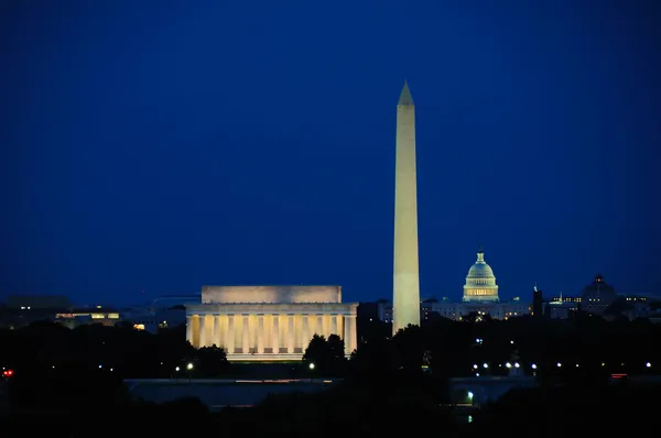 Washington dc skyline — Stockfoto