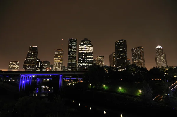Houston Skyline — Stockfoto