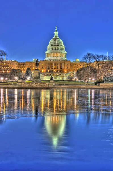 Capitolio de Estados Unidos Building HDR —  Fotos de Stock
