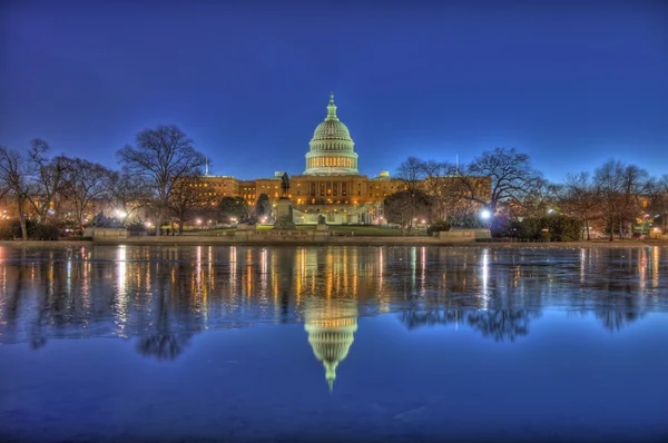 États-Unis Capitol Building HDR — Photo