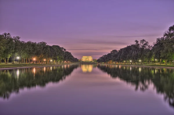 Lincoln Monument HDR — Stock Photo, Image