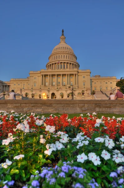 米国の国会議事堂の建物の hdr — ストック写真