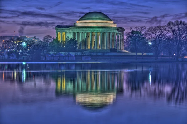 Jefferson Memorial Hdr — Foto de Stock