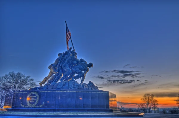 Iwo Jima Memorial Hdr — Φωτογραφία Αρχείου