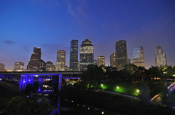 Houston manzarası — Stok fotoğraf