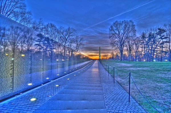 Monumento HDR di Washington — Foto Stock