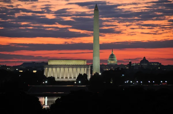 Washington DC Skyline —  Fotos de Stock